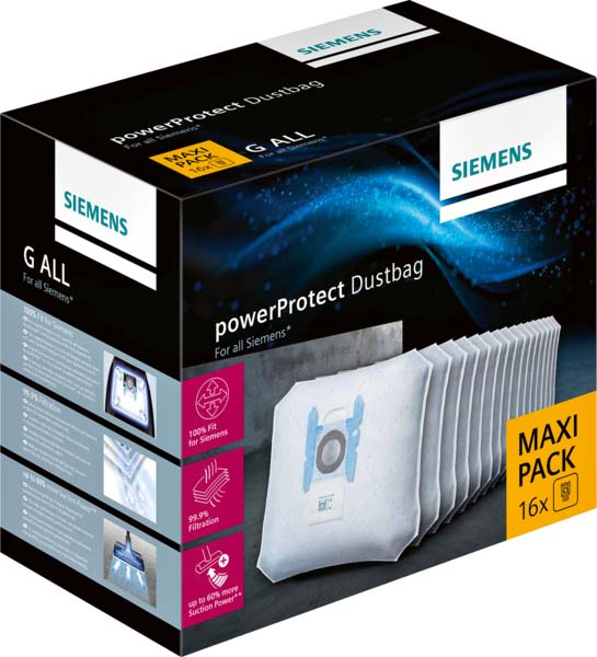 Textilfilter PowerProtectDustbag VZ16GALL (VE16) 