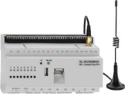 IP-Schaltaktor 100Mbit/s lichtgrau Control Plus IP 8 