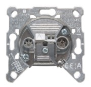 Antennensteckdose 2f. Stichdose EDU 04 F 