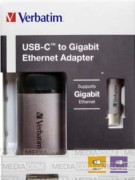 Verbatim USB-C Hub 1xGigabitEthernet 49146 