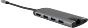 Verbatim USB-C Hub 3xUSB3.0,1xHDMI4K 49142 