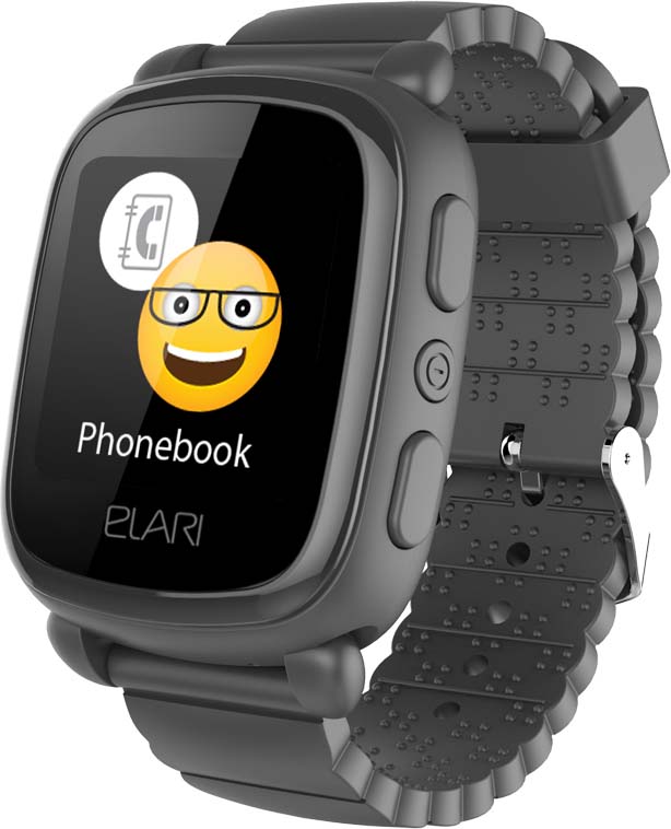 Elari Kinder Smartwatch Black KidPhone2 sw 