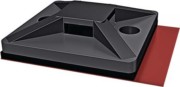 Klebesockel 19x19mm natur MB3APT-A-PA66-WH 