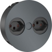 TWIST Steckdosenleiste 2S 2xCH T23 Strom 2m 931.008 