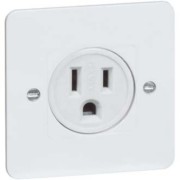 US NEMA-Steckdose 15A 125V, reinweiß D 80.6670/15.02 