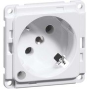 Steckdose SCHUKO Einbau reinweiß 45 Grad D 6711.02 WI LED/4 