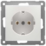 SCHUKO-Steckdose alu D 11.6511.70 