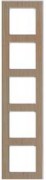 Rahmen 5-fach Holz eiche-rws D 20.675.201.022 