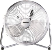 DeKon Bodenventilator 30 cm, 3-stufig B 130 chr 