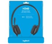 Logitech Headset Stereo sw, Retail H340 USB 