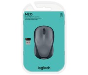 Logitech Maus Wireless Optisch,1000dpi,3Ta M235 gr 