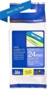 Schriftbandkassette BF.blau/DF.weiß TZe-555 