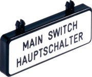 Zusatzschild 47x17mm deu/eng. 3LD9286-1A 