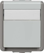 IP44 AP SCHUKO-Steckdose 1-fach Schriftf. 5UB4713 