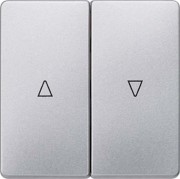 i-syst Wippe 2-fach carbon mit Symbol Auf/Ab 5TG6254 