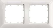 line tws Rahmen waagr. 2-fach m.Schriftfeld 5TG2552-1 