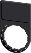 Schildträger flach,schwarz 3SU1900-0AH10-0AA0 