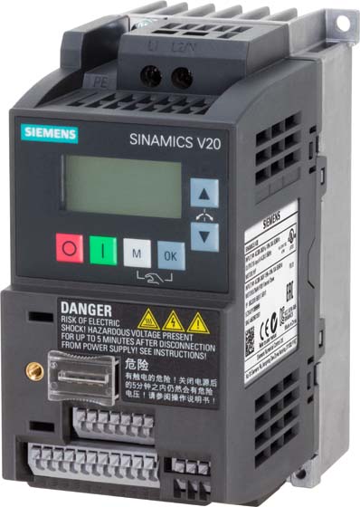 Umrichter SINAMICS 0,75kW m.Filter 6SL3210-5BB17-5BV1 
