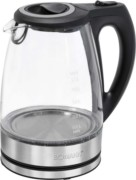 Wasserkocher Glas WKS6032GCB inox 
