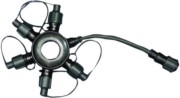 Ringverbinder 5 Ausgänge grün 555141 