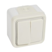 Serienschalter ws AP, 10A,250V, IP55 Legrand 069754 