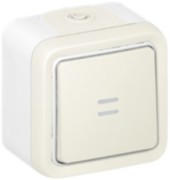 Aus-Wechselschalter ws AP, 10A,250V, IP55 Legrand 069752 