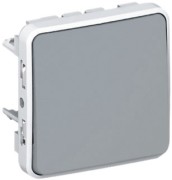 Tast. 1p. gr Wechselkontak AP, 10A, IP55 Legrand 069541 