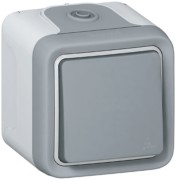 Wipptaster 1pol. Schließer grau Legrand 069720 