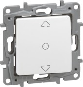 Niloe Jalousieschalter ultraweiß, Spreizkr. Legrand 664511 
