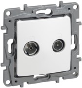 Niloe Ant.Durchgangsdose ultraweiß Legrand 664561 