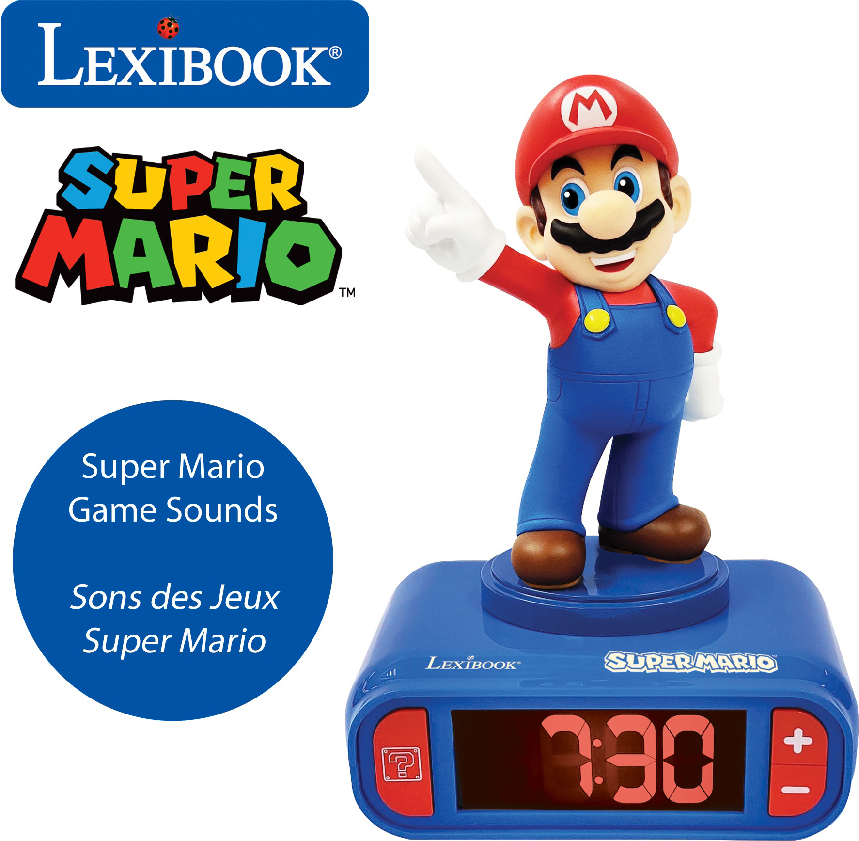 Lexibook Kinderwecker Super Mario RL800NI 