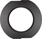 Mittelrahmen 1fach Serie 1930 sw MAN0100117 