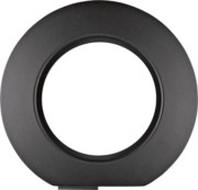 Endrahmen 1fach Serie 1930 sw MAN0100217 