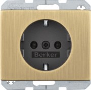 Steckdose Schuko K.5 MS brüniert MAN0103917 