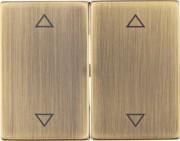 Wippe 2-fach K.5 MS brün. MAN0105417 