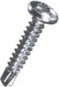 Bohrschraube m.Linsenkopf M-H 4,8x16 galv.verz 6047/001/51 