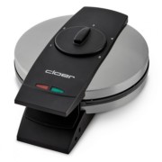 Waffelautomat Backfl. 15,5cm 1639SR eds/sw 