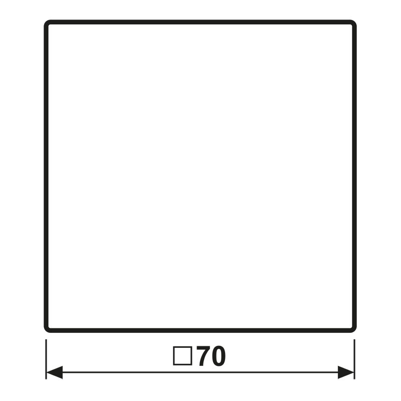 Zwischenrahmen lgr zur Montage LS 981 Z LG 