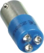 Scharnberger+Hasenbein Mega - 3x3mm LED 10x25 E10 230VAC weiß mit Ein 35409 