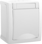Panasonic Steckdose FR-Aufputz weiß 90591108-DE 