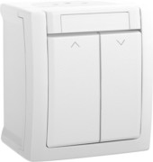 Panasonic Jalousietaster FR-Aufputz weiß 90591116-DE 