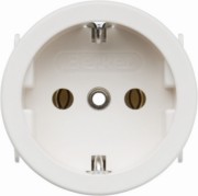 EB-Steckdose pws/matt SCHUKO m.Z.-Stück 418809 