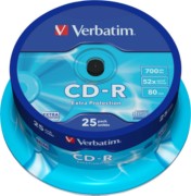Verbatim CD-R Cakecase 25 Discs 43432 (VE25) 