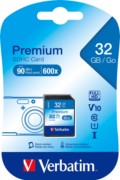 Verbatim SDHC-Card 32GB Class 10 43963 