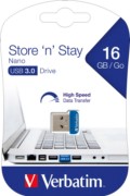 Verbatim USB-Stick 16GB 3.0 Nano Drive 98709 