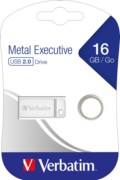 Verbatim USB-Stick 16GB 2.0 Metal Executive 98748 si 