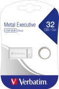 Verbatim USB-Stick 32GB 2.0 Metal Executive 98749 si 
