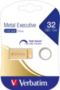 Verbatim USB-Stick 32GB 3.0 Metal Executive 99105 Gold 