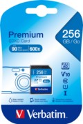 Verbatim SDXC-Card 256GB Premium,Class10,U1 44026 