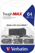 Verbatim USB-Stick 64GB 2.0 ToughMAX,sw 49332 